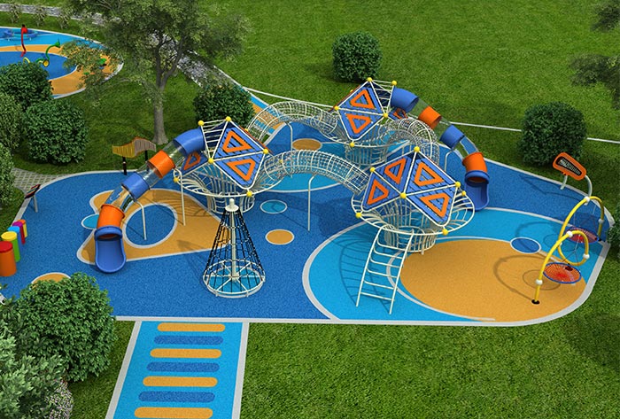 常见的四川户外无动力游乐设施