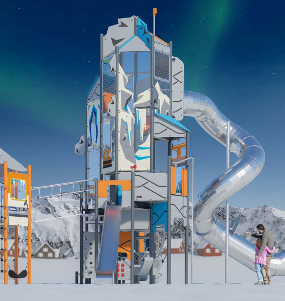 四川非标定制滑梯:儿童游乐设施的卫生需要多多注意